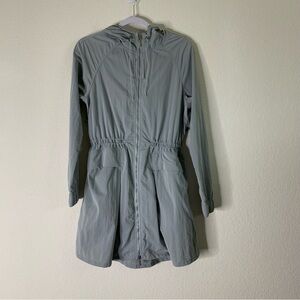 Lululemon womens gray pack & glyde full zip hooded jacket 4